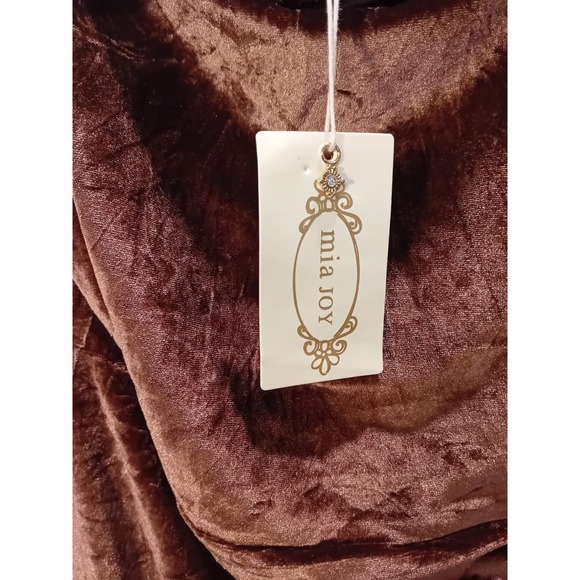 Mia Joy Folie Dress Rose-Taupe Brand New With Tags Size Large Summer Style - Picture 4 of 10